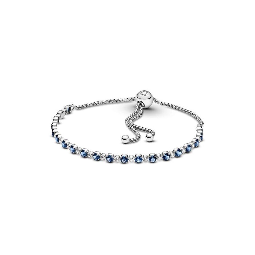 Pandora Timeless Silver Sparkle Slider Bracelet